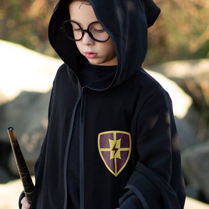 Wizard Cloak & Glasses (Size 7-8)