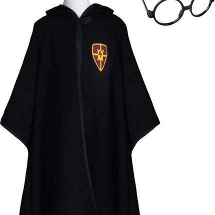 Wizard Cloak & Glasses (Size 7-8)