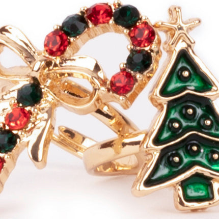 All Aglow Holiday Ring Set