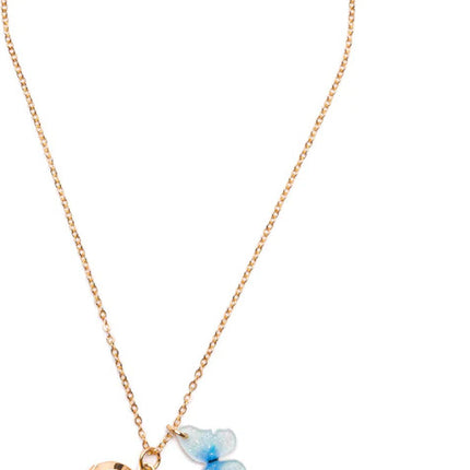 Butterfly Heart Locket Necklace