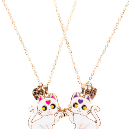 Smitten Kitten Tear & Share Necklaces, 2pc