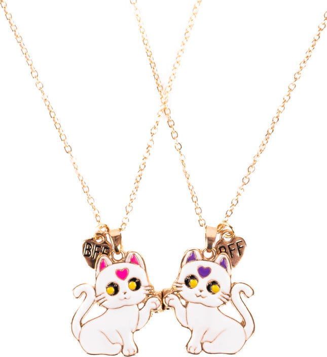 Smitten Kitten Tear & Share Necklaces, 2pc