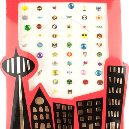 Superhero Nail Stickers