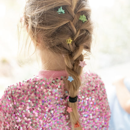 Rainbow Star Mini Hairclips