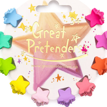 Rainbow Star Mini Hairclips