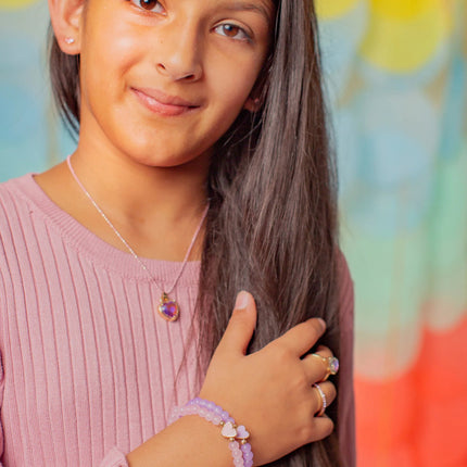 Boutique Chic With all My Heart Bracelets, 2pcs