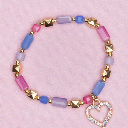 Boutique Chic Heart of Gold Bracelet