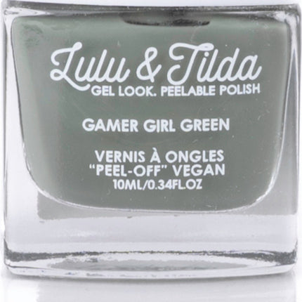 Gamer Girl Green Peelable Nail Polish