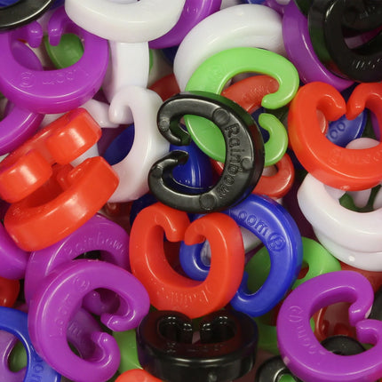 300 pcs Colored C Clips