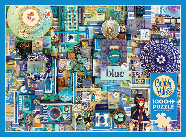 Blue puzzle (1000 pc)