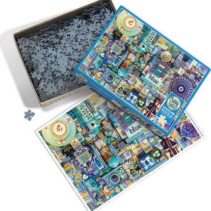 Blue puzzle (1000 pc)
