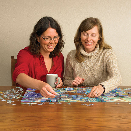 Blue puzzle (1000 pc)