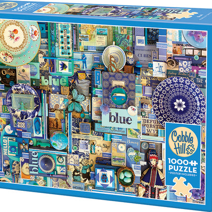 Blue puzzle (1000 pc)