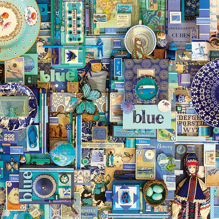 Blue puzzle (1000 pc)
