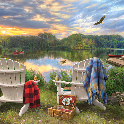 Lakeshore puzzle (1000 pc)