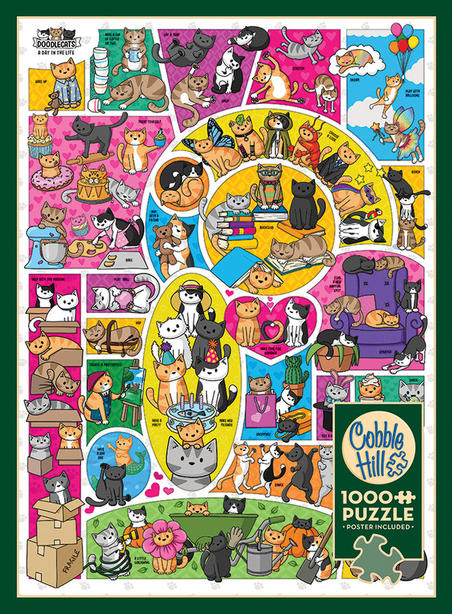 Doodlecats puzzle (1000 pc)