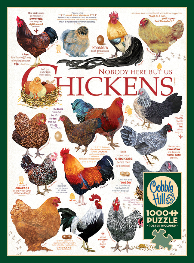 Chicken Quotes puzzle (1000 pc)