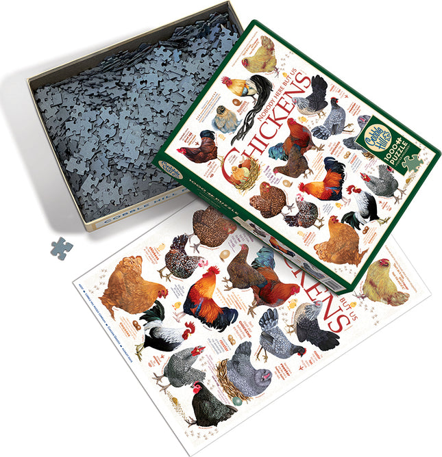 Chicken Quotes puzzle (1000 pc)