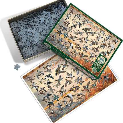 Ducks of North America puzzle (1000 pc)