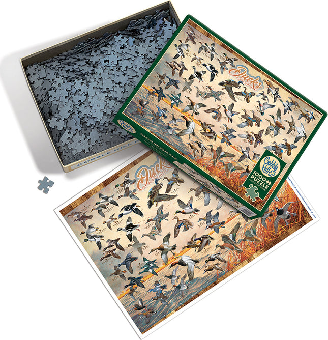 Ducks of North America puzzle (1000 pc)