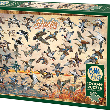 Ducks of North America puzzle (1000 pc)
