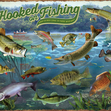 Hooked on Fishing puzzle (1000 pc)