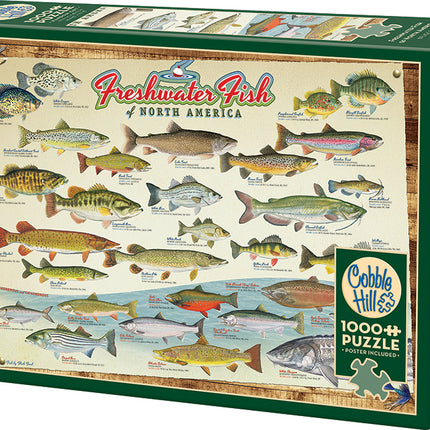 Freshwater Fish of North America puzzle (1000 pc)