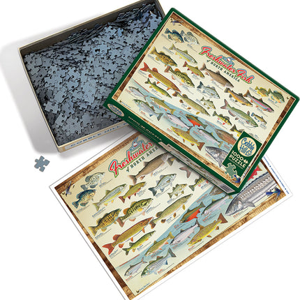 Freshwater Fish of North America puzzle (1000 pc)