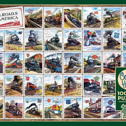 Railroads of America puzzle (1000 pc)