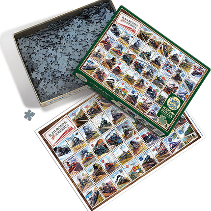 Railroads of America puzzle (1000 pc)