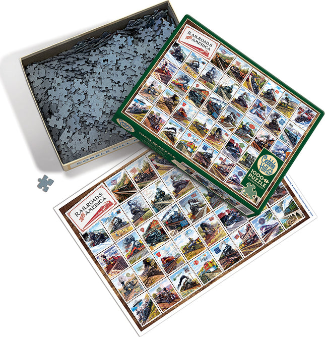 Railroads of America puzzle (1000 pc)