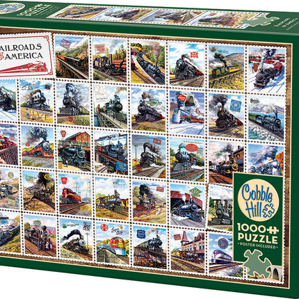 Railroads of America puzzle (1000 pc)