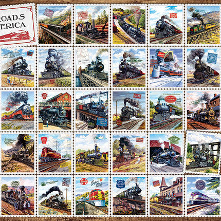 Railroads of America puzzle (1000 pc)