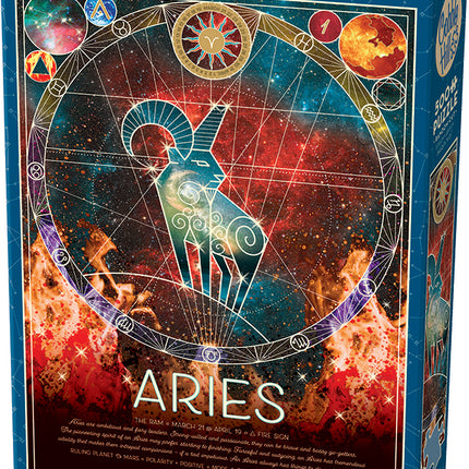 Aries - zodiac signs puzzle (500 pc)