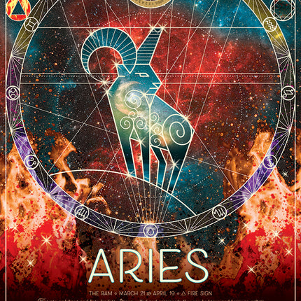 Aries - zodiac signs puzzle (500 pc)