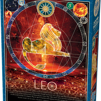Leo - zodiac signs puzzle (500 pc)
