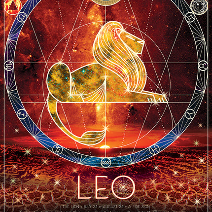 Leo - zodiac signs puzzle (500 pc)