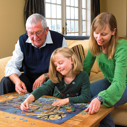 Haunted House - family puzzle (350 pc)