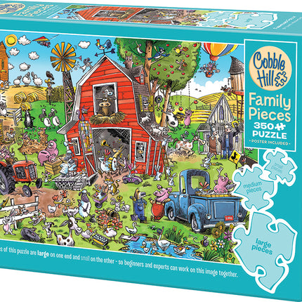 Farmyard Folly - family puzzle (350 pc)