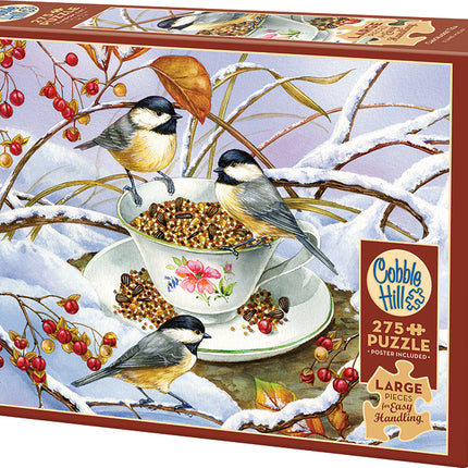 Chickadee Tea puzzle (275 pc)