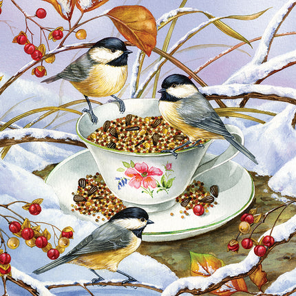 Chickadee Tea puzzle (275 pc)