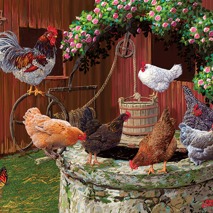 The Chickens are Well puzzle (275 pc)