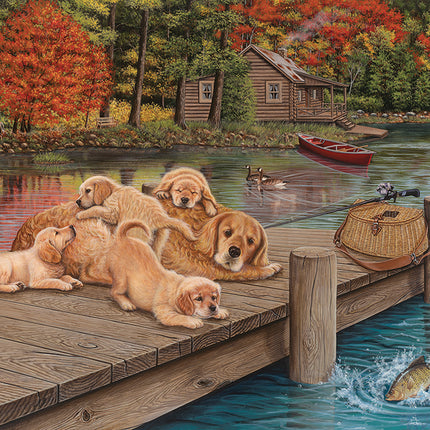 Lazy Day on the Dock puzzle (275 pc)