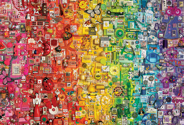 Rainbow puzzle (2000 pc)