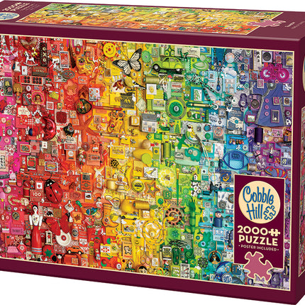 Rainbow puzzle (2000 pc)