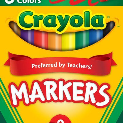 8 Ct Classic, Broad Line, ColorMax Markers