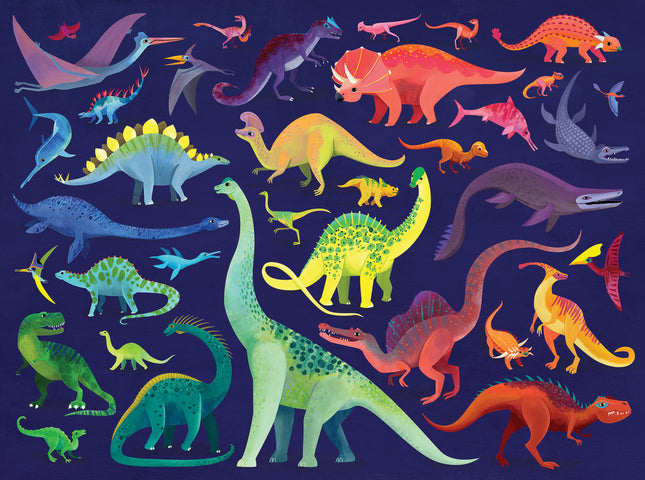 500-pc Puzzle - Dino World