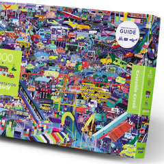 1000-pc Puzzle - Transportation of The World