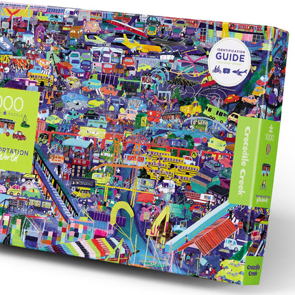 1000-pc Puzzle - Transportation of The World