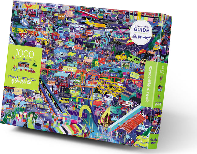 1000-pc Puzzle - Transportation of The World